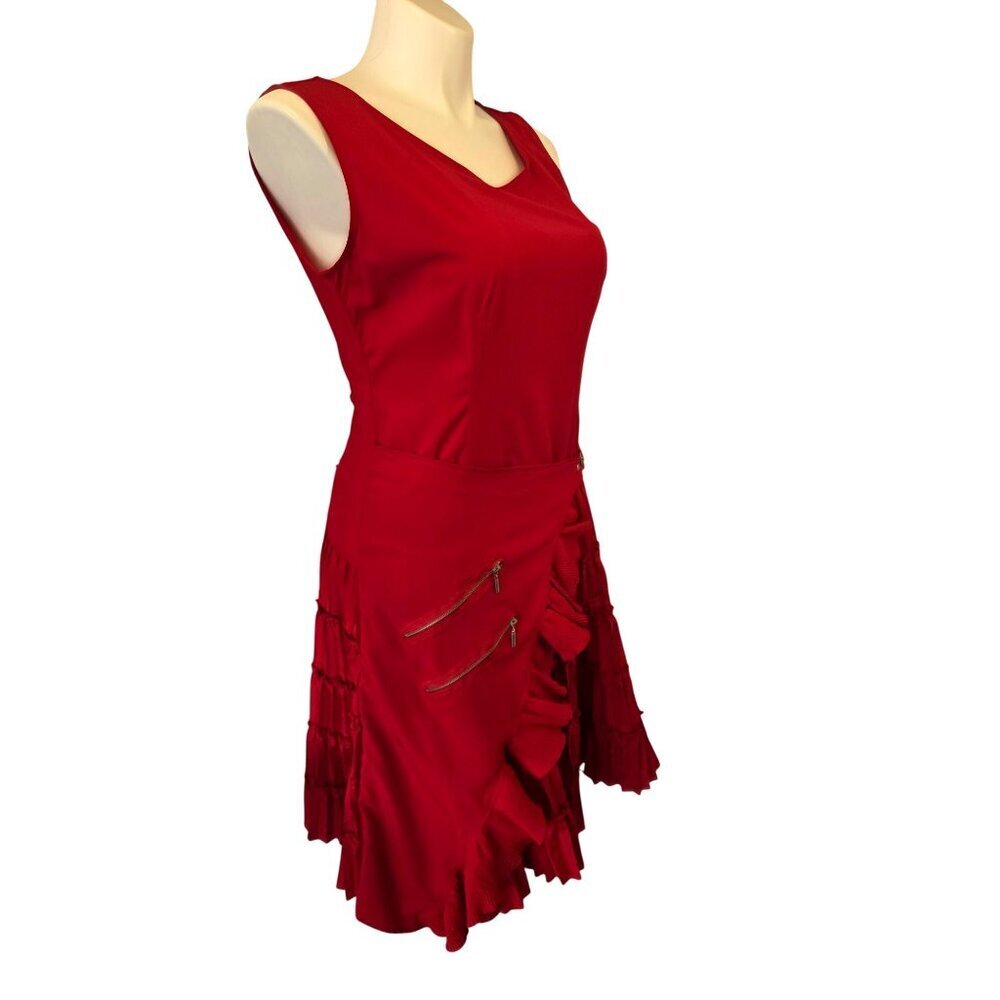 Miss Kelly 1999 Red Dress Womens 1X Plus Size Formal Evening Cocktail Party